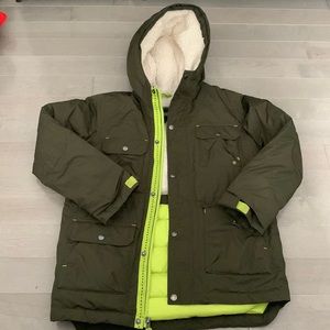 Lands end winter boys jacket size m10-12